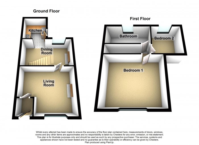 Floorplan for Chorley Road, PR6