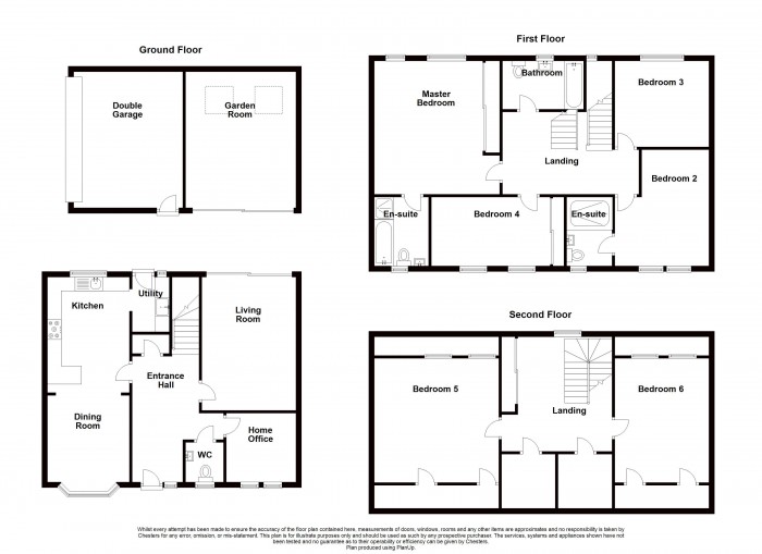 Floorplan for Railway Road, PR6