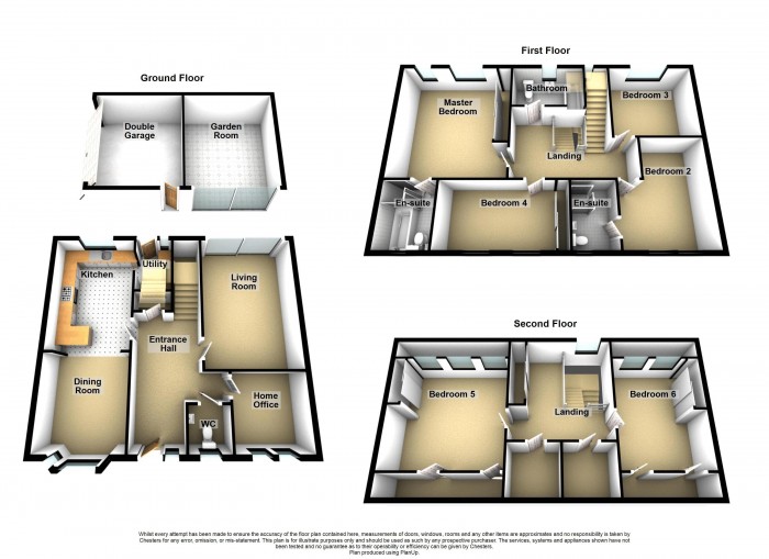 Floorplan for Railway Road, PR6