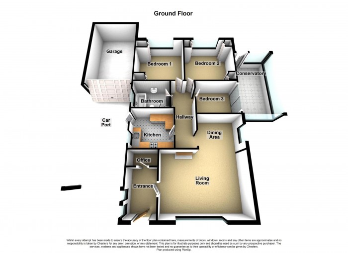 Floorplan for Windermere Drive, PR6