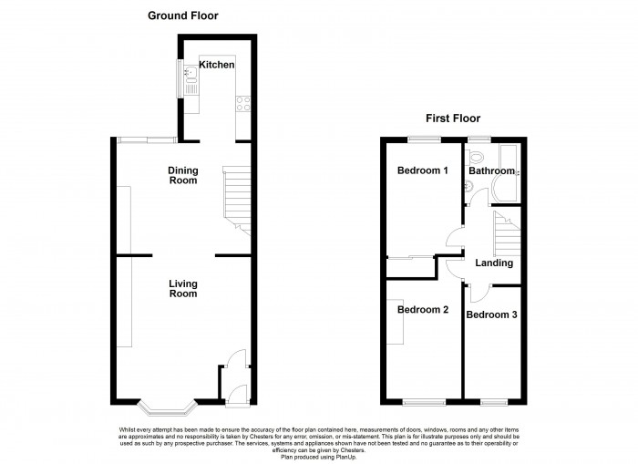 Floorplan for New Street, BL6