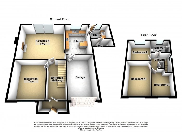 Floorplan for Beech Avenue, PR6