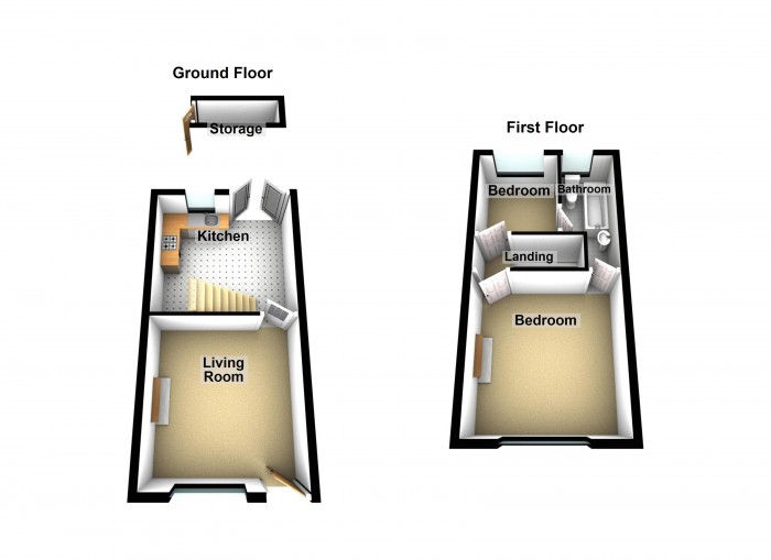 Floorplan for Hartley Street, BL6