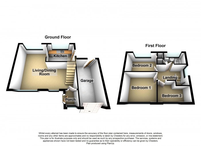 Floorplan for Sutton Lane, PR6