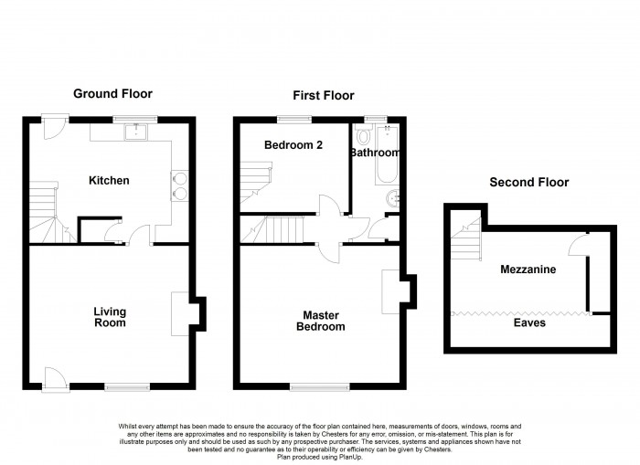 Floorplan for Church Street, PR7