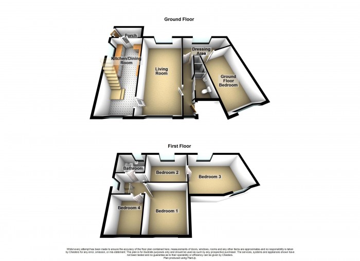 Floorplan for Norwood Close, PR6