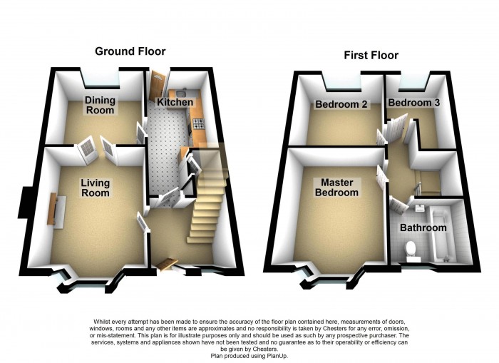 Floorplan for Shawes Drive, PR6