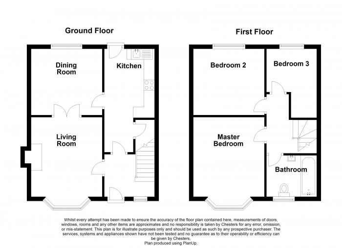 Floorplan for Shawes Drive, PR6