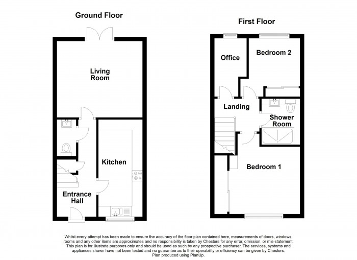 Floorplan for Freckleton Court, PR6