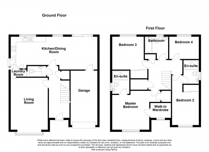 Floorplan for Freckleton Court, PR6