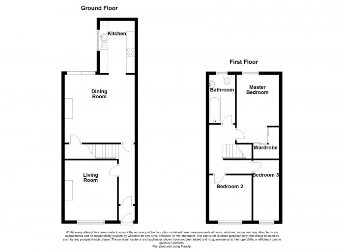 Floorplan for New Street, BL6