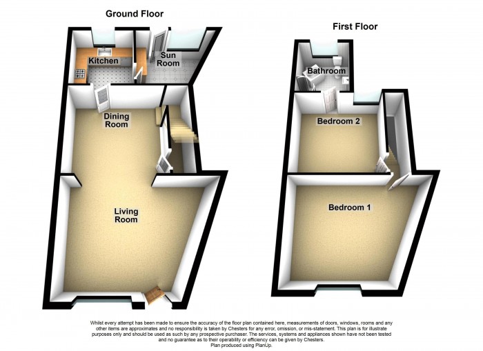 Floorplan for Chorley Road, PR6