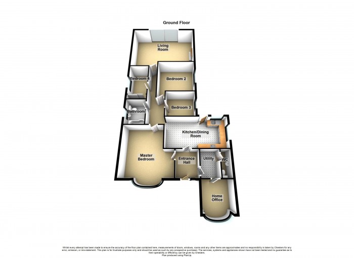 Floorplan for Balmoral, PR7