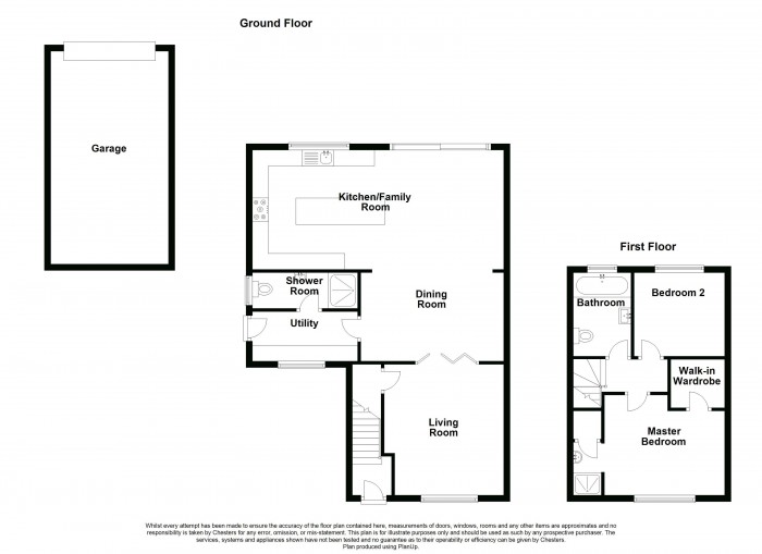 Floorplan for Marlow Court, PR7