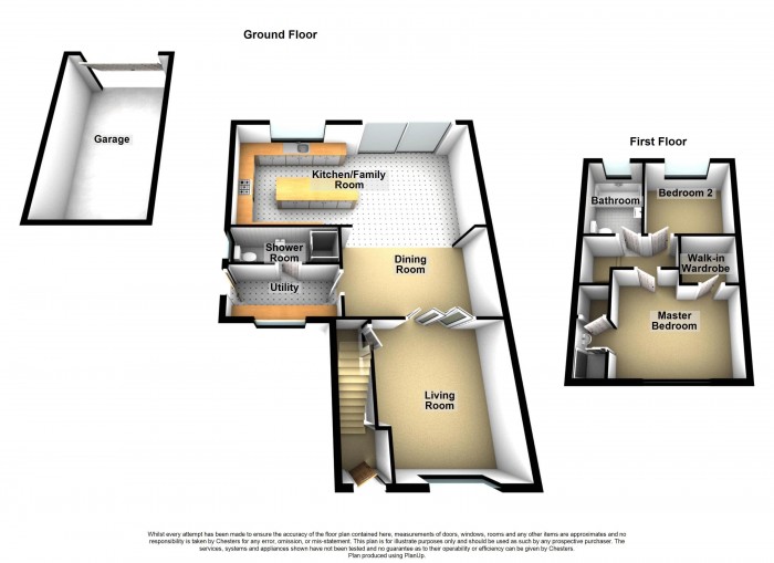 Floorplan for Marlow Court, PR7