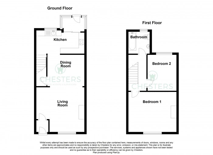 Floorplan for Factory Lane, PR6