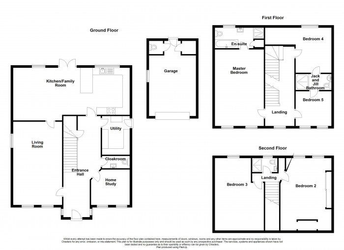 Floorplan for Rawlinson Lane, PR7