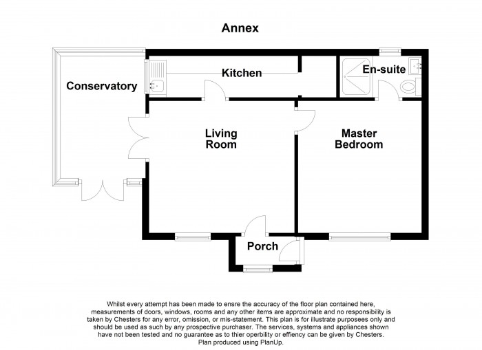 Floorplan for Rawlinson Lane, PR7